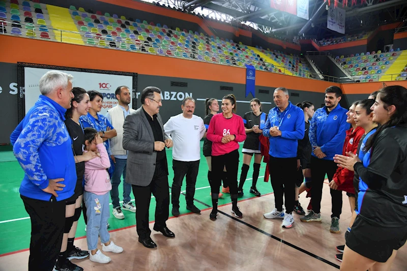 Başkan Genç, bütün Trabzonluları Kadın Hentbol Takımı’nın oynayacağı maça davet etti