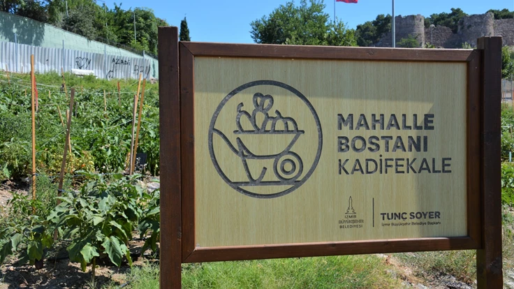 İzmir’de mahalle bostanı üreticileri artık sertifikalı
