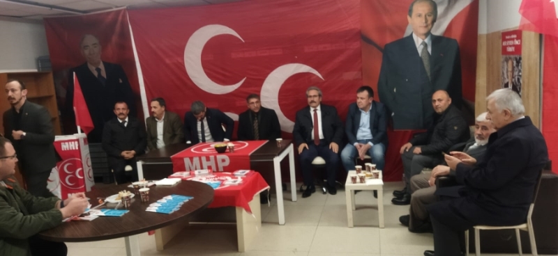MHP Ömerli Kiptaş seçim bürosu açıldı