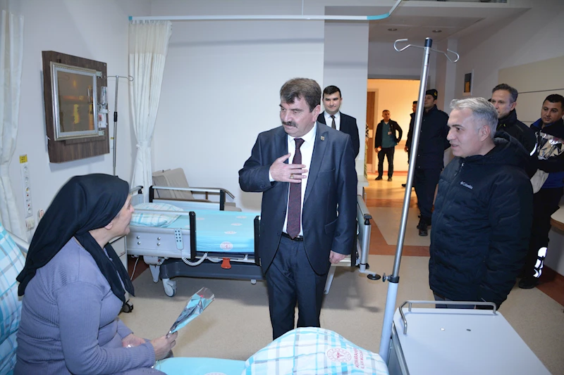 Belediye Başkanımız Nihat Sarı’dan yılbaşında anlamlı ziyaretlerde bulundu.