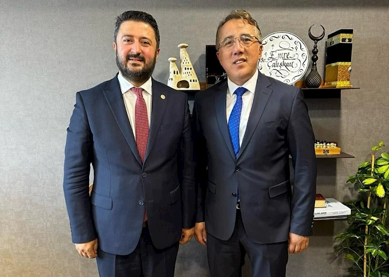 AK Parti Milletvekili Çalışkan’dan Belediye Başkanı Savran’a Tebrik
