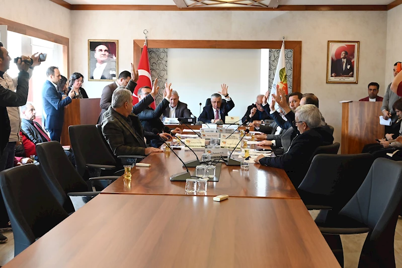 Kemer Belediyesi Şubat ayı meclis toplantısı yapıldı