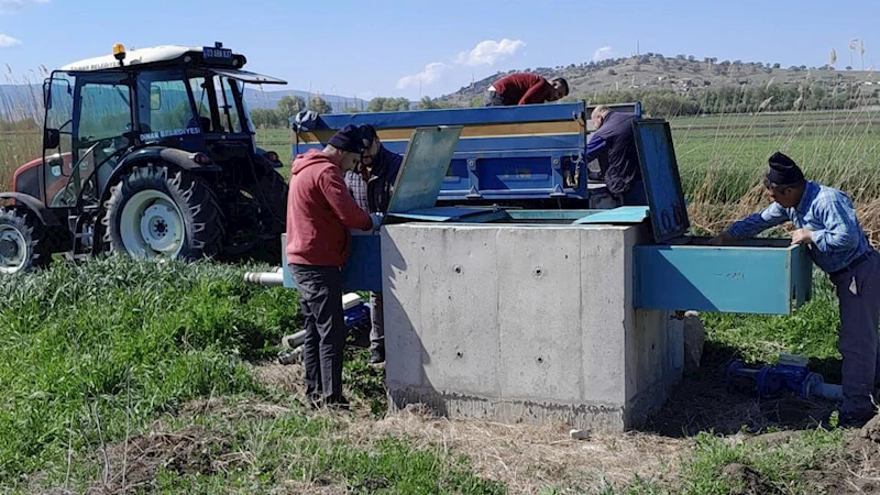 Dinar’da Tarım Arazileri Sulama Hazırlıkları Devam Ediyor