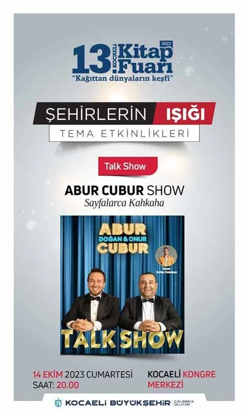 Abur Cubur Show Kitap Fuarı’nda