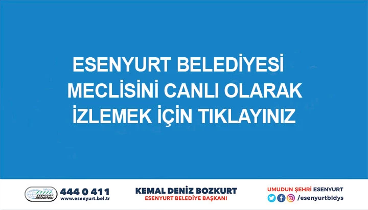 Meclis Canlı Yayını İçin Tıklayınız...