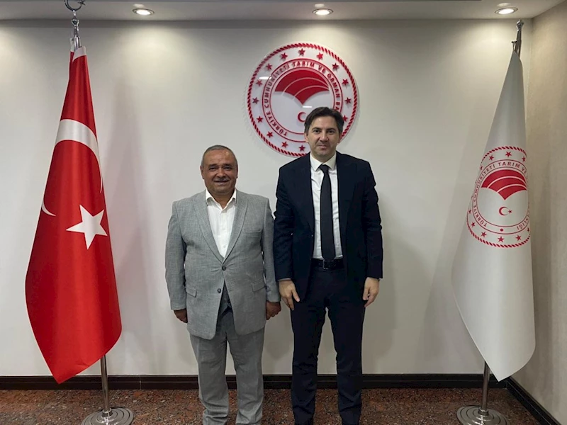 Başkan Şahin, Tarım ve Orman Bakan Yardımcısı Dr. Ahmet Bağcı