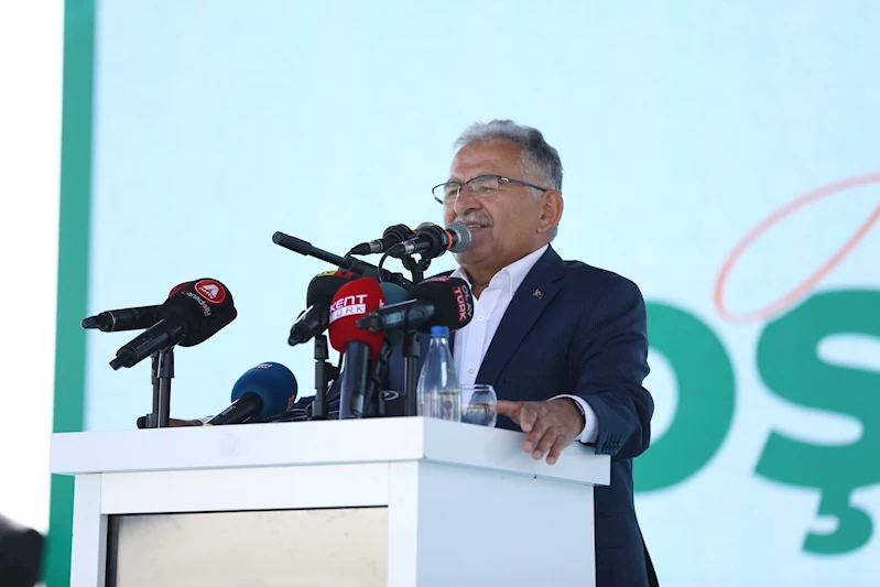 Başkan Büyükkılıç: “Bizleri Heyecanlandıran Proje Hayata Geçirildi”