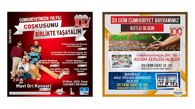 BAŞKANIMIZ EKİCİOĞLU: 100. YIL COŞKUSUNU HEP BİRLİKTE YAŞAYACAĞIZ