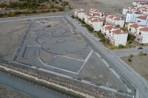 Geçit Yerleşkesi, Munzur Mahallesi’nde yeni park yapım çalışmaları devam ediyor