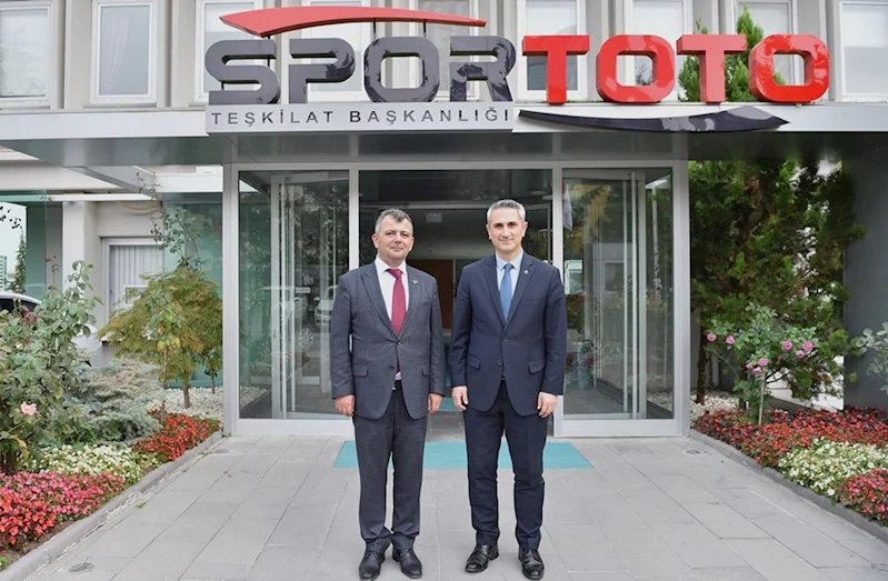 Belediye Başkanımız Serkan Koyuncu’dan Spor Toto Teşkilatı Başkanlığına Ziyaret