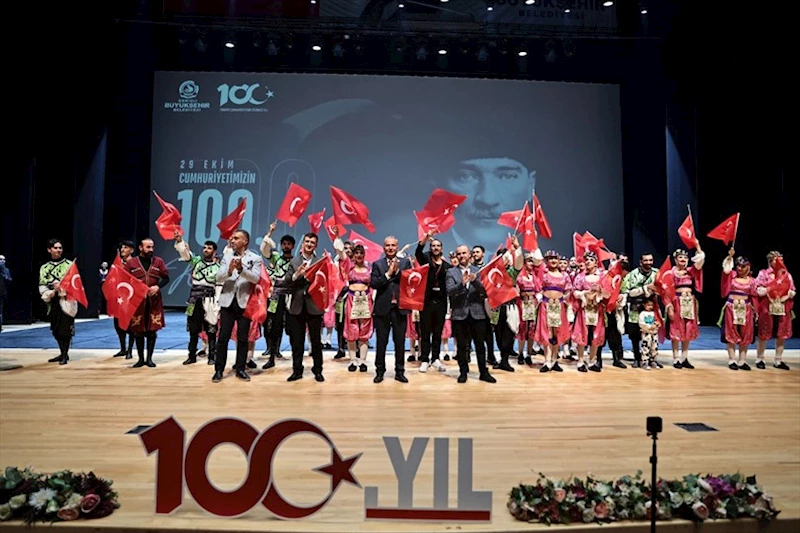 Büyükşehir’den 100. yılda muhteşem program