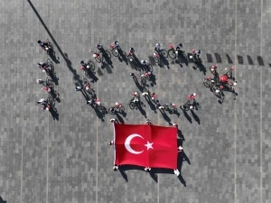 Türkiye Yüzyılı Bisiklet Korteji yapıldı