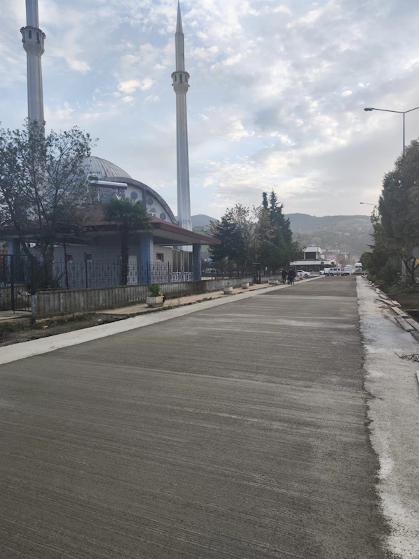 Sanayi Bölgeleri beton yol ağı ile kaplanıyor