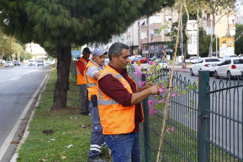 Büyükşehir’den Evliya Çelebi Caddesi’nde refüj çalışması