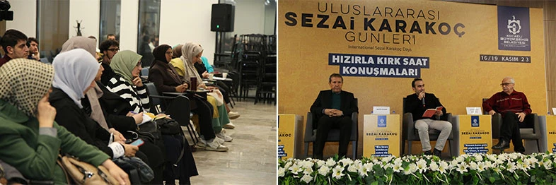 “Hızırla 40 Saat şiiri, semada açılmış bir gök sofrasıdır”