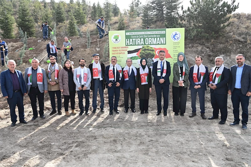 Filistinli Gazeteciler İçin Hatıra Ormanı