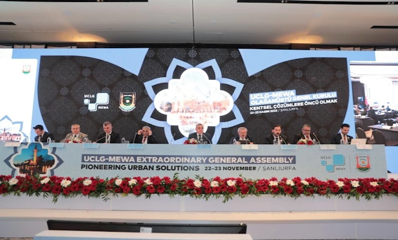 Uclg- Mewa Toplantısı Şanlıurfa Büyükşehir Belediyesi Ev Sahipliğinde Yapıldı