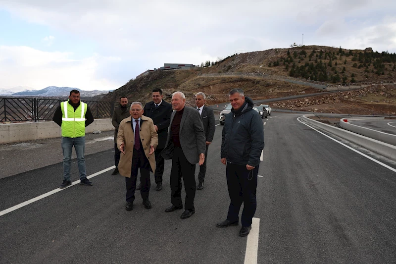 Büyükşehir’in, Kentin Doğusu ile Batısını Birbirine Bağlayacak Yol Çalışmasında Sona Gelindi