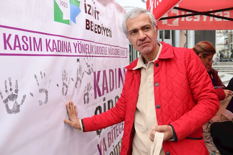 İZMİT BELEDİYESİ 25 KASIM’DA KADINA YÖNELİK ŞİDDETE DİKKAT ÇEKTİ