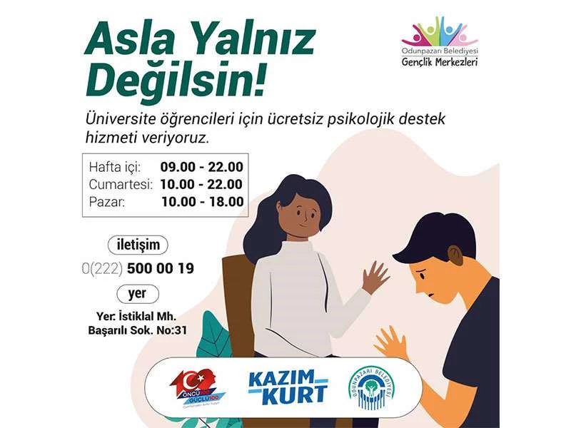 ESKİŞEHİR’DE ÜNİVERSİTE ÖĞRENCİLERİ YALNIZ DEĞİL!