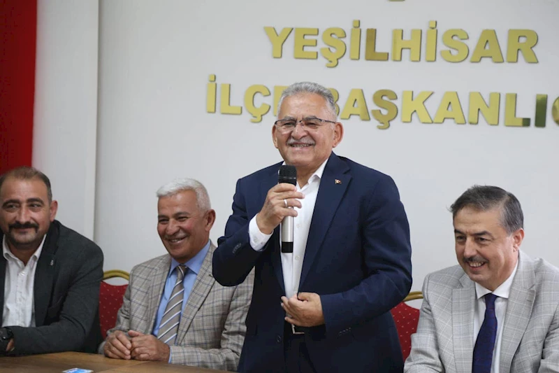 Başkan Büyükkılıç, Yeşilhisar’da İstişare Toplantısı’na Katıldı