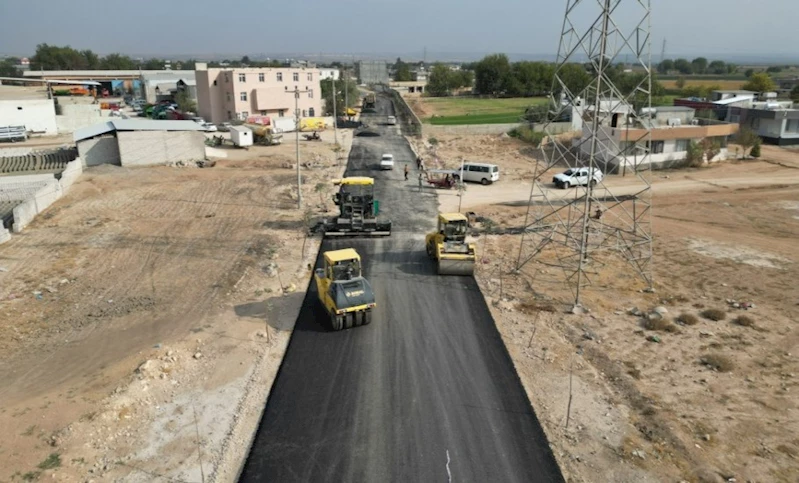 Büyükşehir’den Suruç İlçesinde Asfalt Çalışması