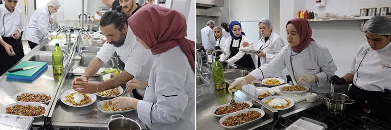 Gebze Beyaz Kalpler öğrencilerinin 10 parmağında 10 marifet var