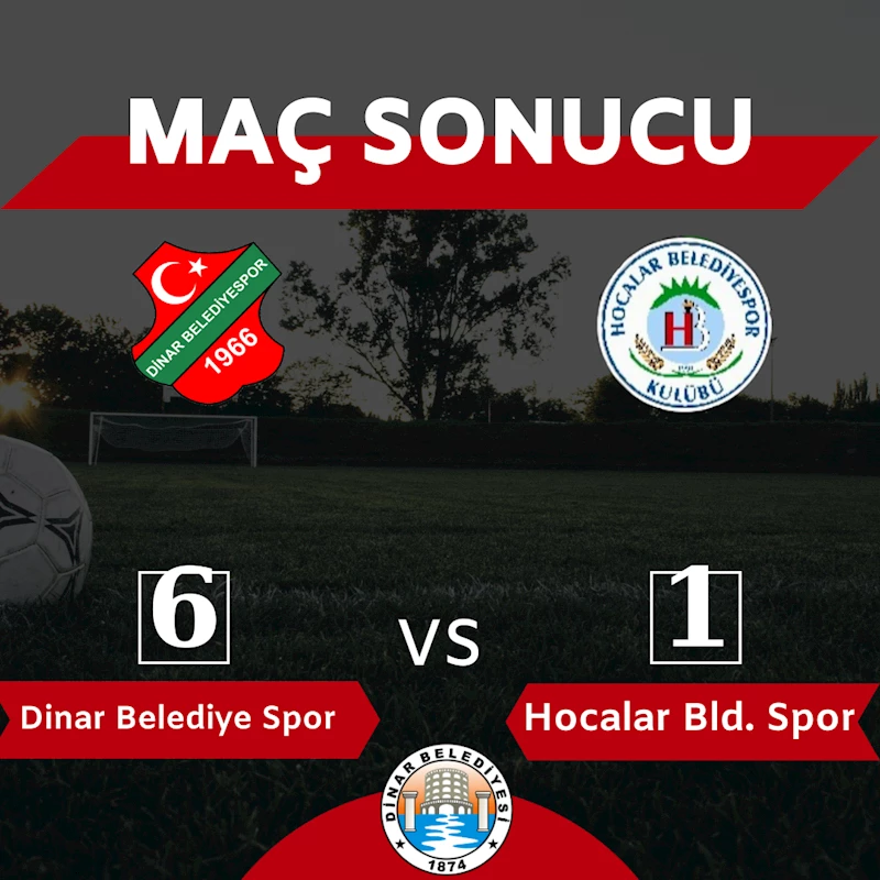 Dinar Belediye Spor 3 puanı hanesine yazdırdı