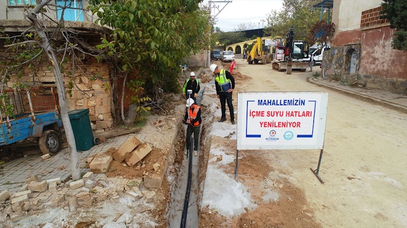 Bekilli-Kutlubey’in içme suyu hatları yenileniyor