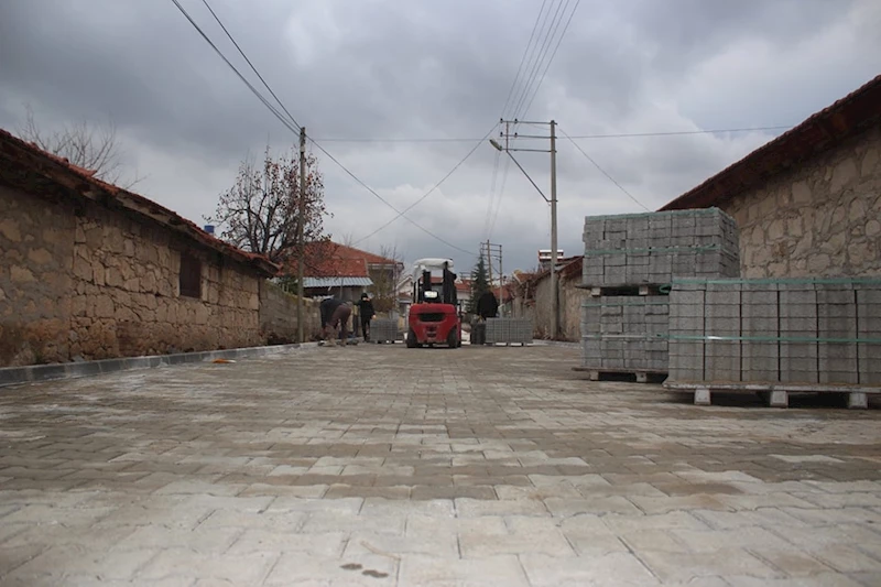 Yenidoğan Mahallesi Kilit Parke Döşeme Çalışmaları