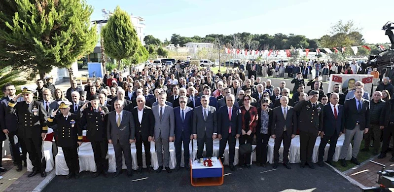 Şehitlik Parkı törenle açıldı