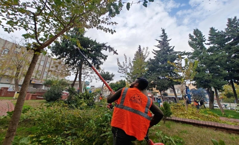 Eyyübiye Parklarında Bakım Zamanı