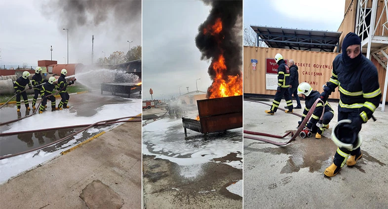 Kocaeli İtfaiyesi’nden hayat kurtaran eğitimler