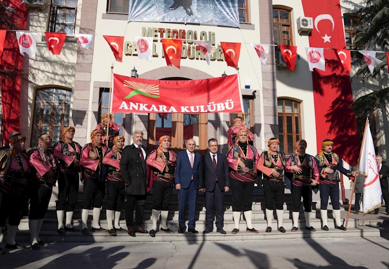 Atatürk, Ankara`ya gelişinin 104. yıl dönümünde anıldı