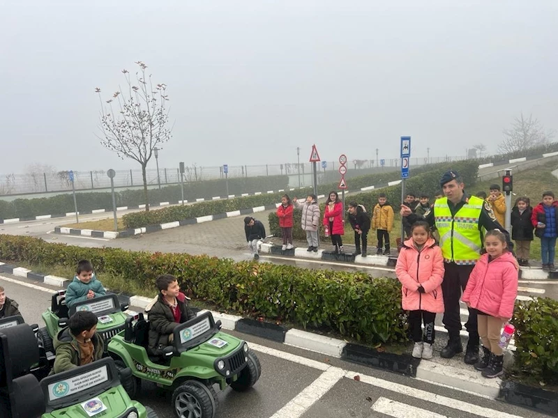 76 Çocuk Daha Trafik Kurallarını Eğlenerek Öğrendi