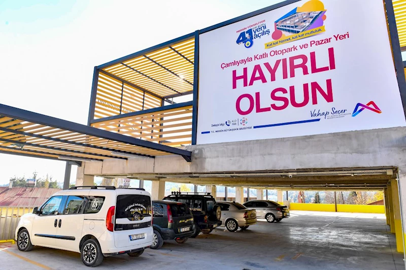 Çamlıyayla Katlı Otoparkı’na İlçe Halkından Tam Not