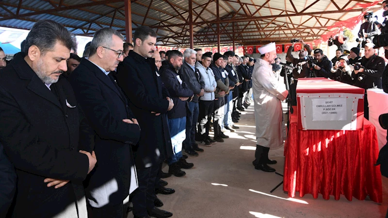 Şehit Gülmez’in Naaşı Toprağa Verildi