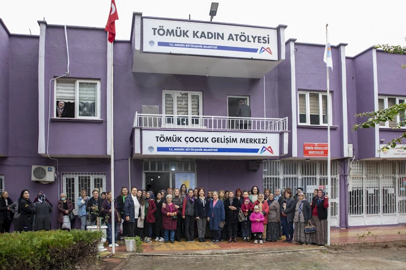 Tömük Kadın ve Çocuk Atölyesi Hizmet Vermeye Başladı