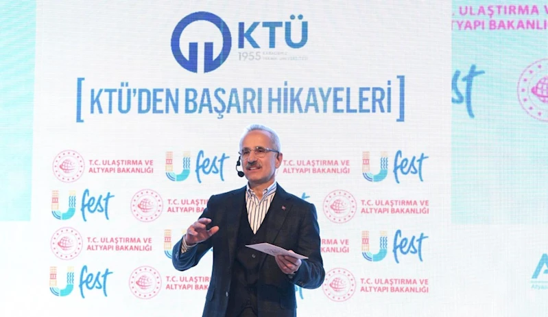 BAKAN URALOĞLU, TRABZON’DA DÜZENLENEN ‘U-FEST’ ETKİNLİKLERİNE KATILDI