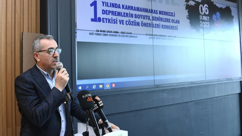 Kahramanmaraş Depremleri Kongresinin Kapanış Programı Gerçekleştirildi