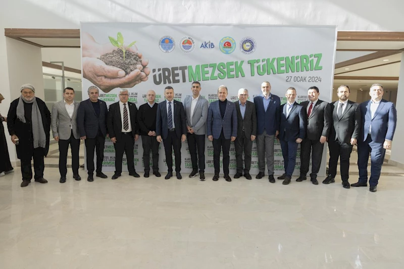 Başkan Seçer, 5 Kurumun Paydaşlığında 3. Sü Düzenlenen, ‘Üretmezsek Tükeniriz’ Konferansına Katıldı