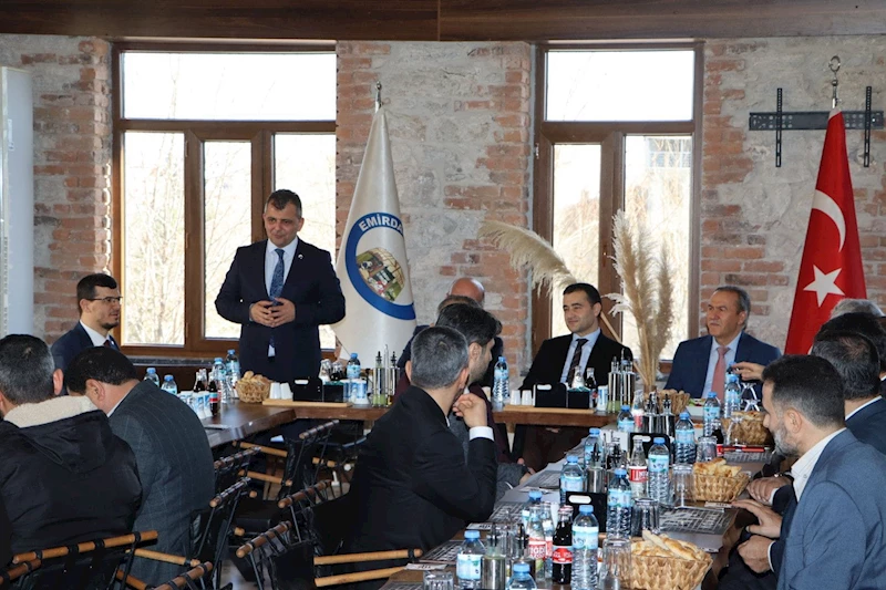 Belediye Başkanımız Serkan Koyuncu İlçe Müftüler Toplantısına Katıldı