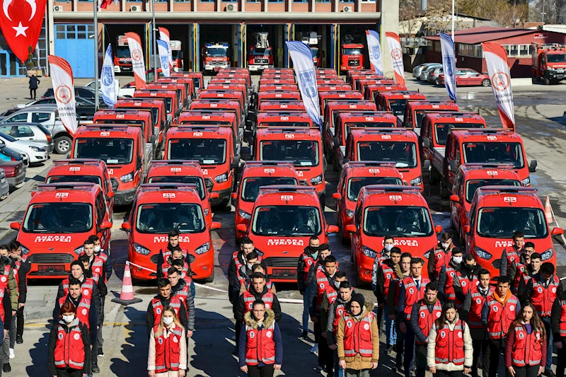 ANKARA İTFAİYESİ YENİ EKİPMAN VE UZMAN KADROSU İLE MÜDAHALELERE HAZIR