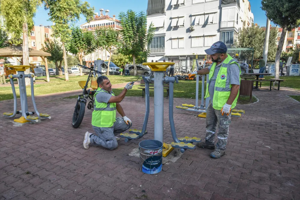 Yenilenen park sayısı 45 oldu