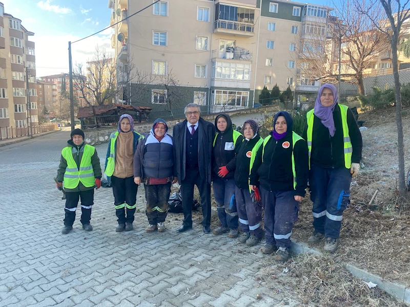 Başkan Mustafa Sadık Kaya Çalışmaları Yerinde İnceledi