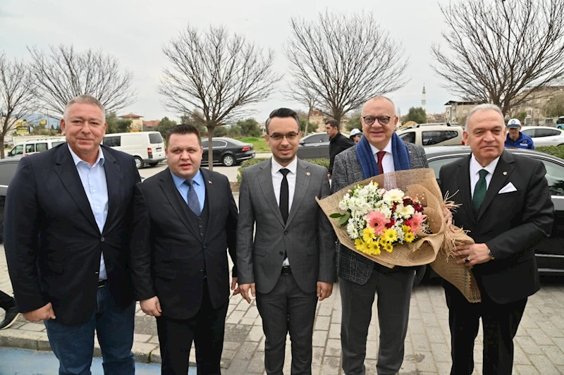 Başkan Ergün’den TUTSO’ya Ziyaret