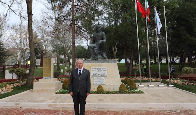 BAŞKAN ALBAYRAK 2. FERENC RAKOCZİ ANITI VE ETRAFINDAKİ ÇEVRE DÜZENLEME ÇALIŞMALARINI İNCELEDİ