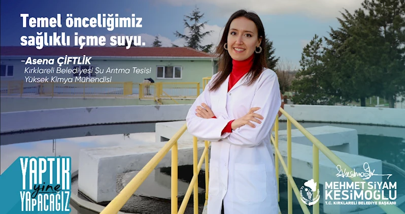 Kesimoğlu “Temel önceliğimiz sağlıklı içme suyu”