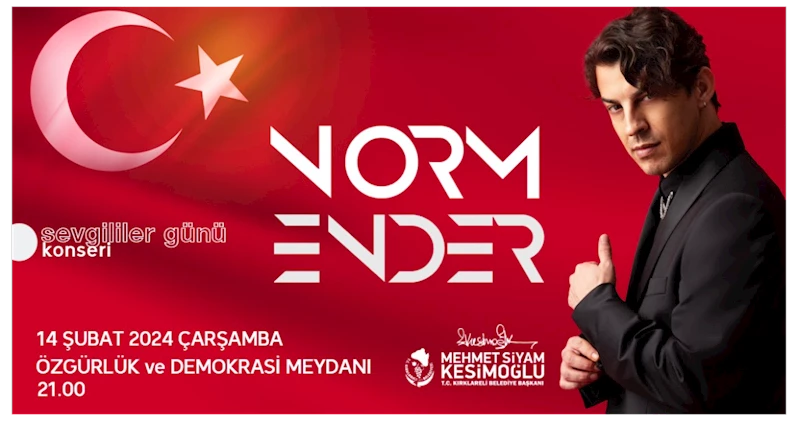 Norm Ender ‘Parla’yı Kırklarelililer ile birlikte söyleyecek