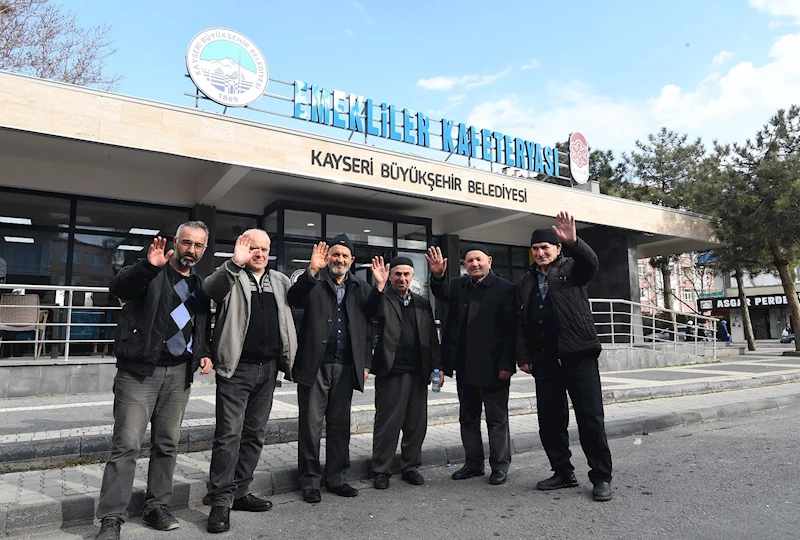 Büyükşehir’in ‘Emekliler Kafeteryası’ Kapılarını Açtı